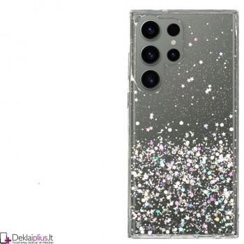 Silikoninis dėklas 2.0 mm storio - su blizgučiais (Samsung S23 Ultra) Silikoninis dėklas 2.0 mm storio - su blizgučiais (Samsung S23 Ultra)